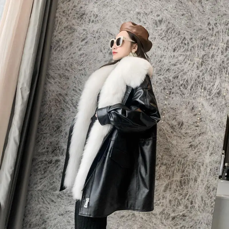 Parker пальто костюм куртка с мехом 2020 новые женские средней длины съемные Linner