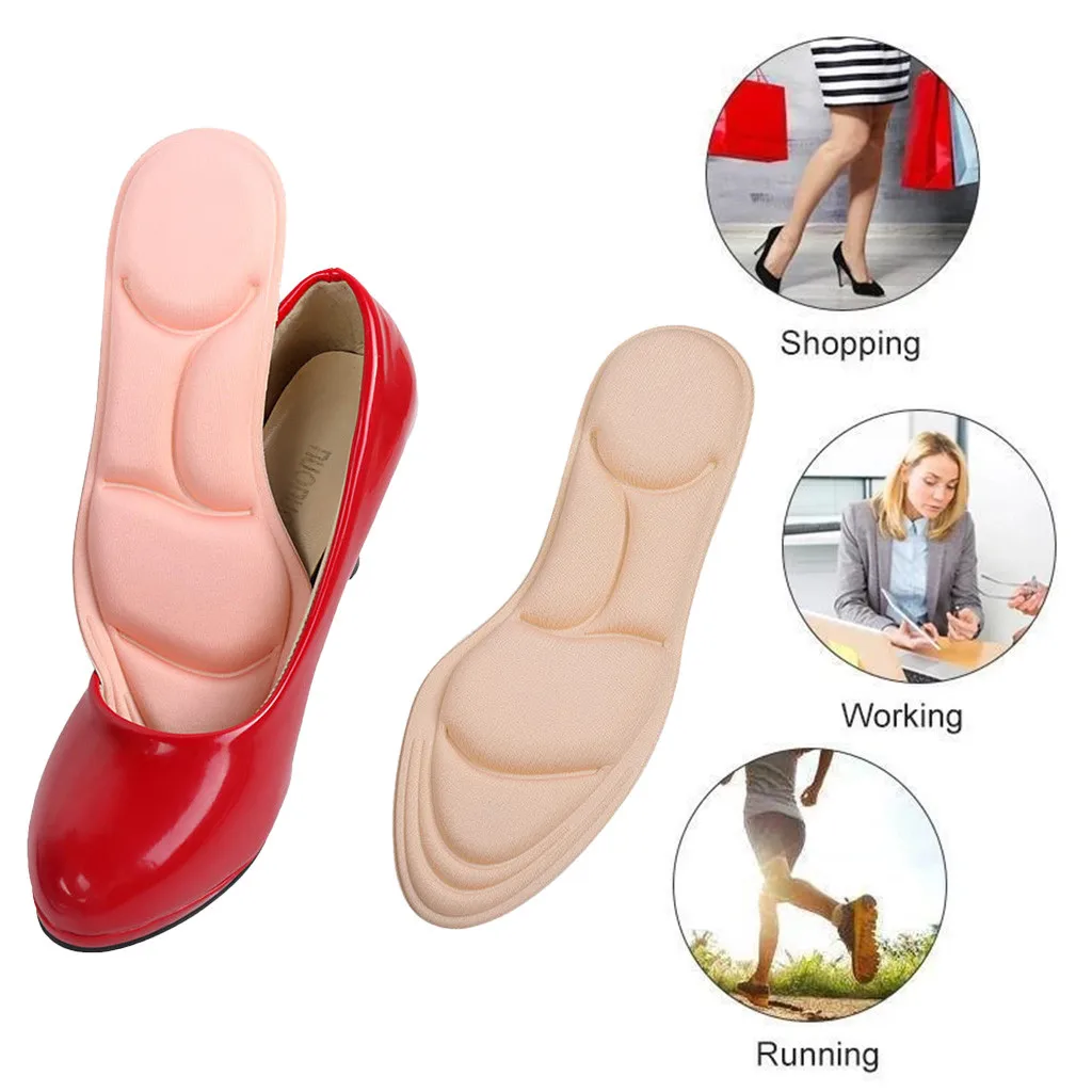 Спортивная губка мягкая стелька на высоком каблуке обувная прокладка облегчение