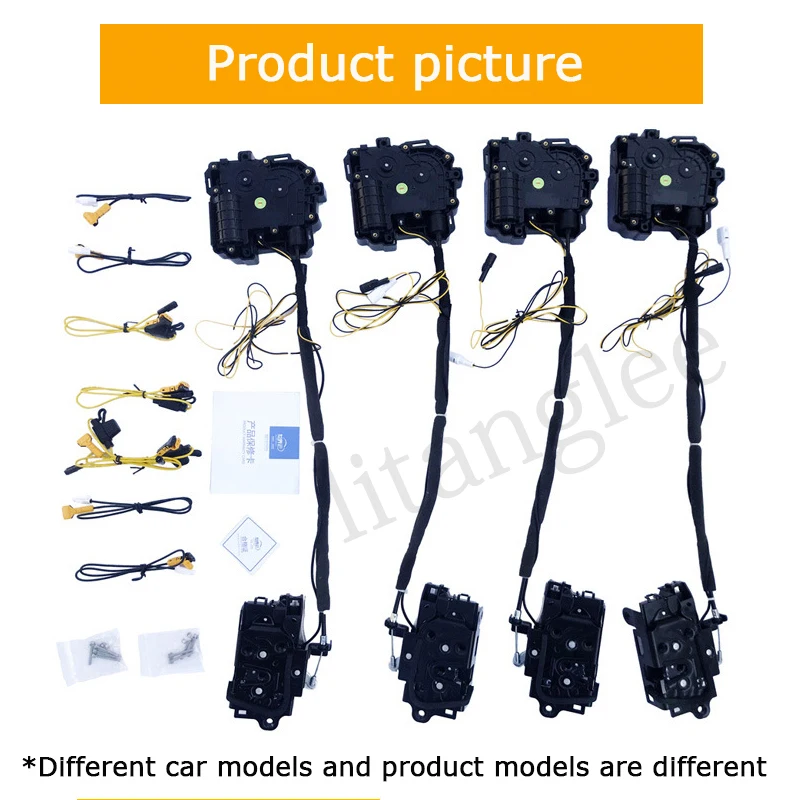 Фото Для XPeng P7/P7 Ultra E28 E29 2020-2026+ Автоматический электрический доводчик дверей с функцией плавного закрывания и присоской №4