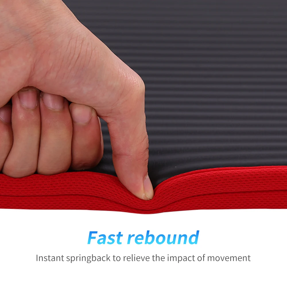 Коврик для йоги TPE 10 мм с позиционной линией коврики фитнеса и гимнастики