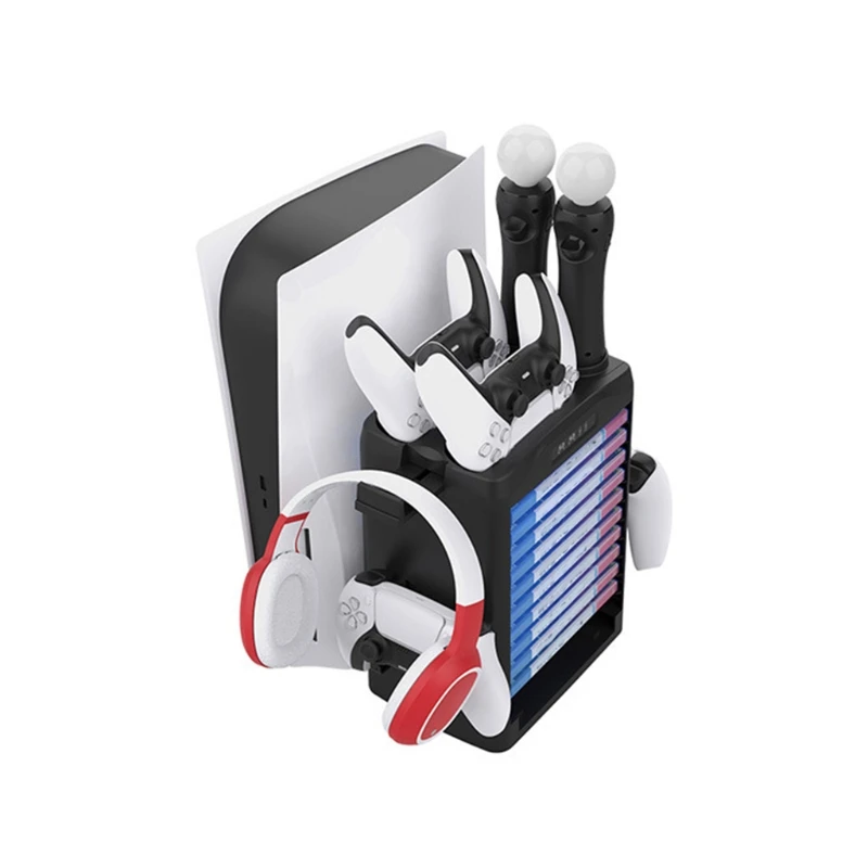 

Game Disc Storage Rack Headphone Storage Rack for PS5 Accessories Storage Bracket