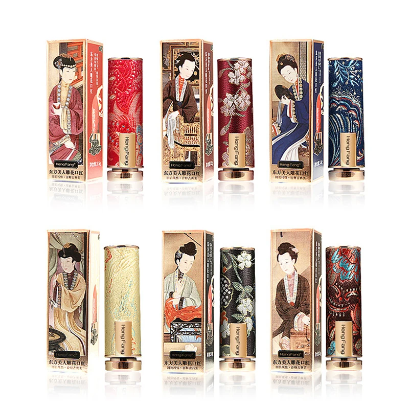 

Carven Matte Velvet Lipstick Beauty Vintage Chinese Style Lasting Lips Makeup Charming Elegant Silky Texture Lips Comestic TSLM2