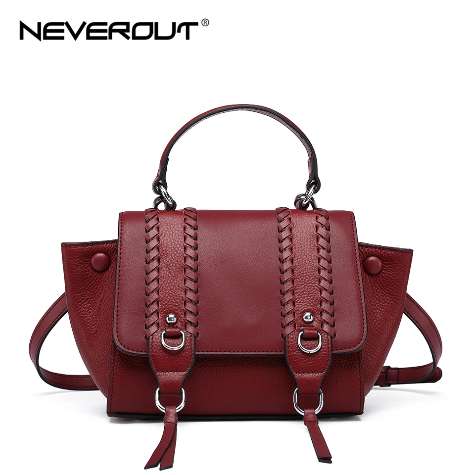 NEVEROUT сумка на плечо из натуральной кожи роскошные сумки женские дизайнерские