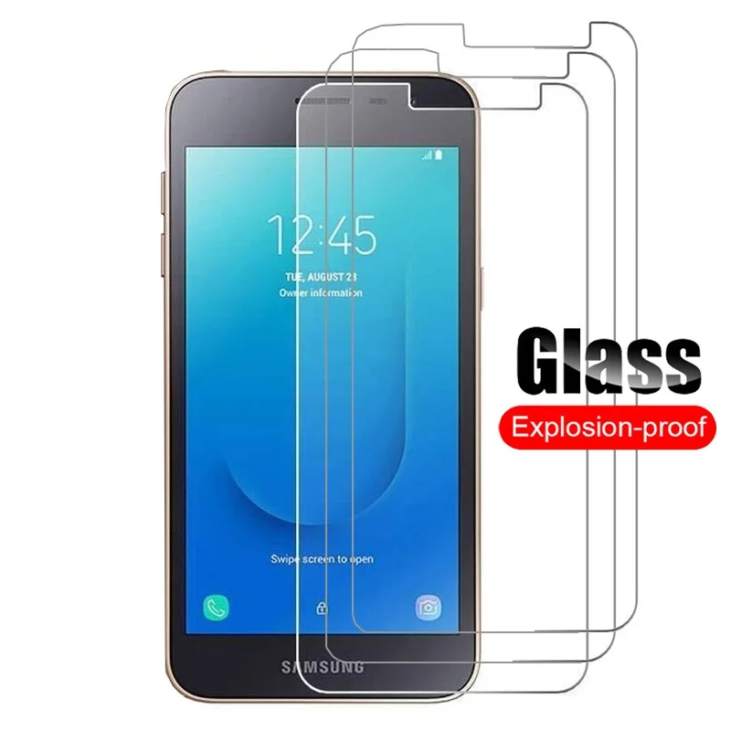 Закаленное стекло для Samsung Galaxy J2 Core 2020 Стекло 9H 2.5D Защитная пленка