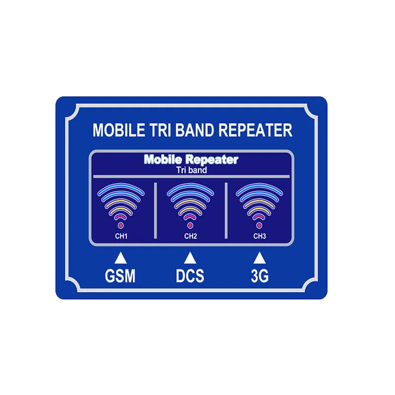 4G Сотовый усилитель сигнала ЖК-дисплей трехдиапазонный GSM900/WCDMA2100/LTE2600mhz