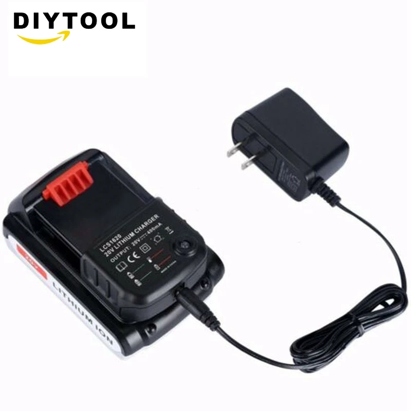 Зарядное устройство LCS1620 20 в литиевая батарея для Black &amp Decker LBX20 LBX4020 вилка США |