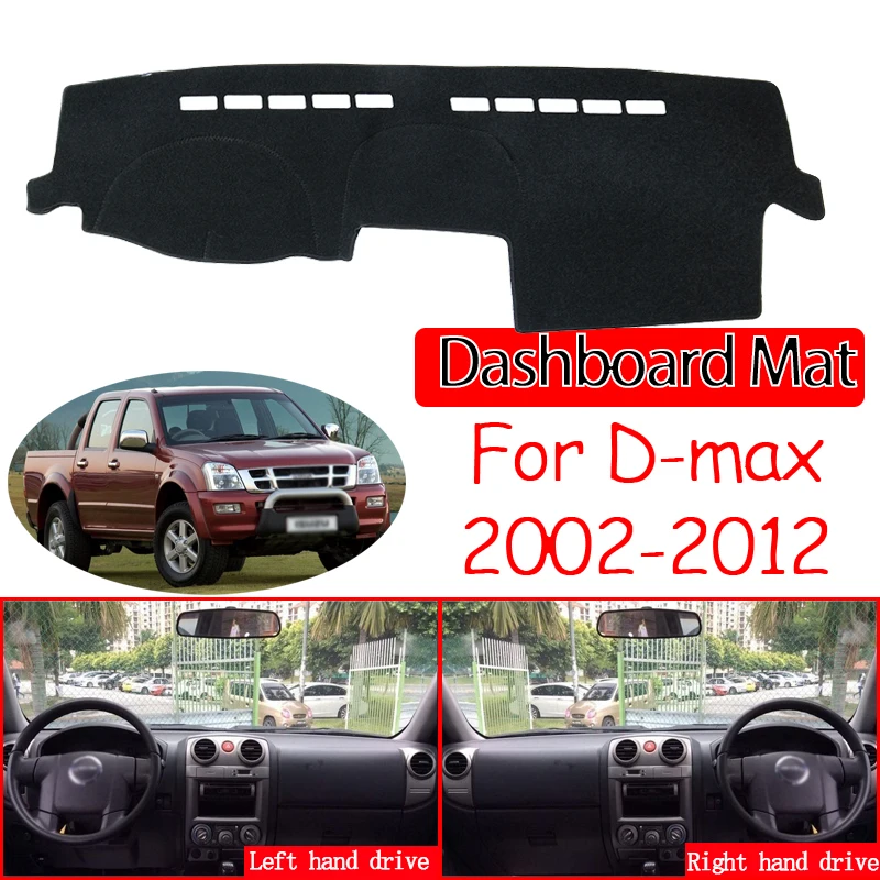 

Противоскользящий коврик для приборной панели Isuzu D-Max LUV Colorado Rodeo KB LB Canyon 2002 ~ 2012 RA RC