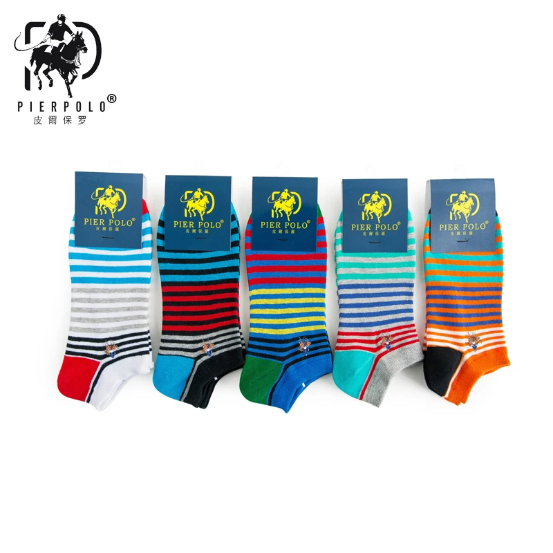 Модные повседневные мужские носки для отдыха; Calcetines Hombre; сезон весна-лето; носки в разноцветную полоску; не воняющие носки; Подарочная коробка; 5 пар в упаковке