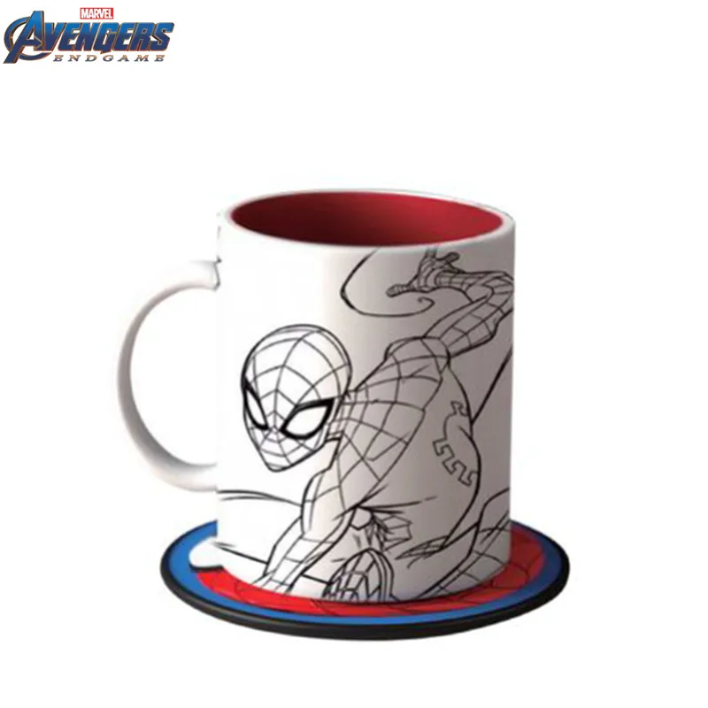 Дисней Человек-паук комикс чашка для воды креативная Ретро керамическая большая