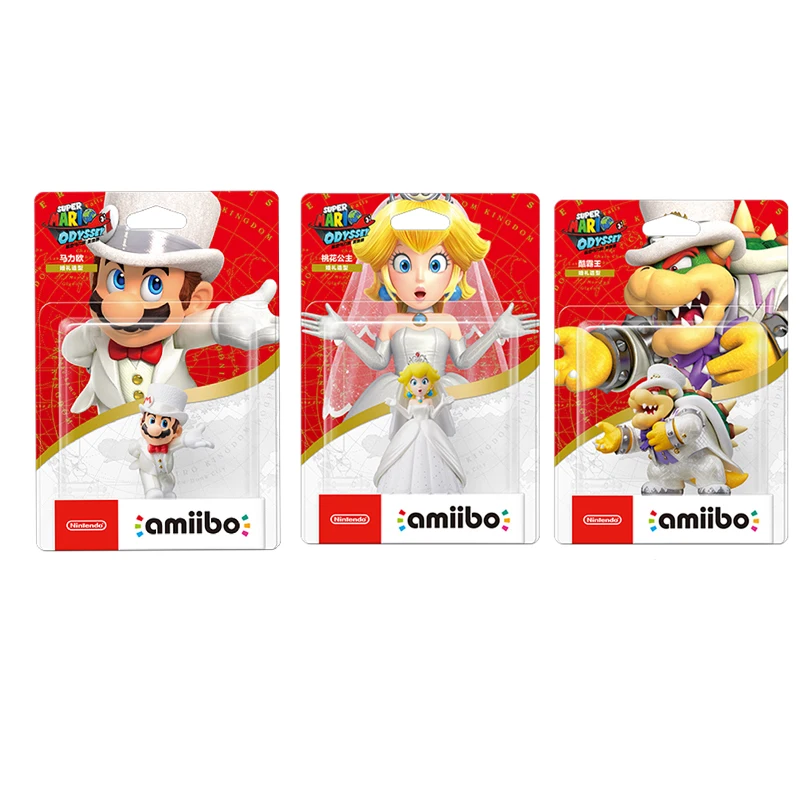 Nintendo Amiibo фигурка Супер Марио Odyssey серия Персик браузер Йоши Луиджи - купить по