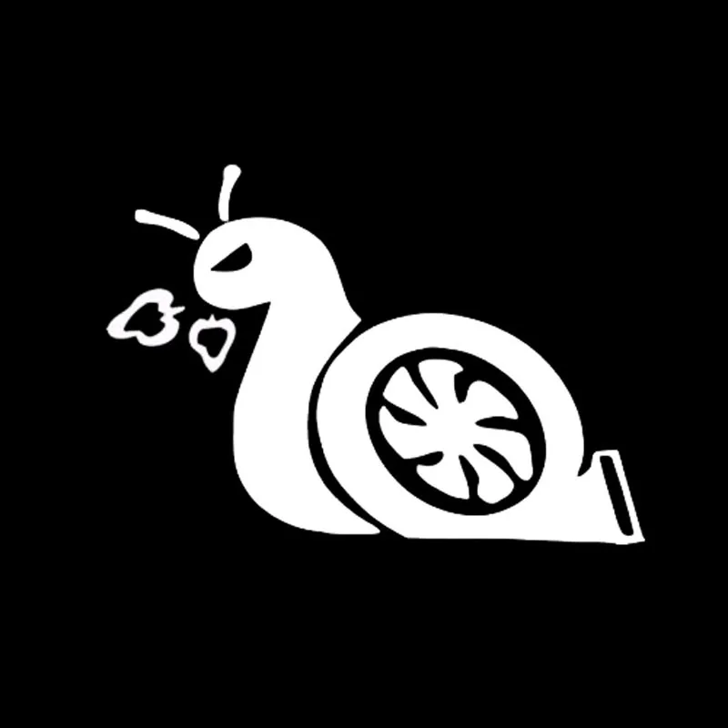 

13X10CM Snail Decorative Car Stickers Styling Car Body Decals car styling