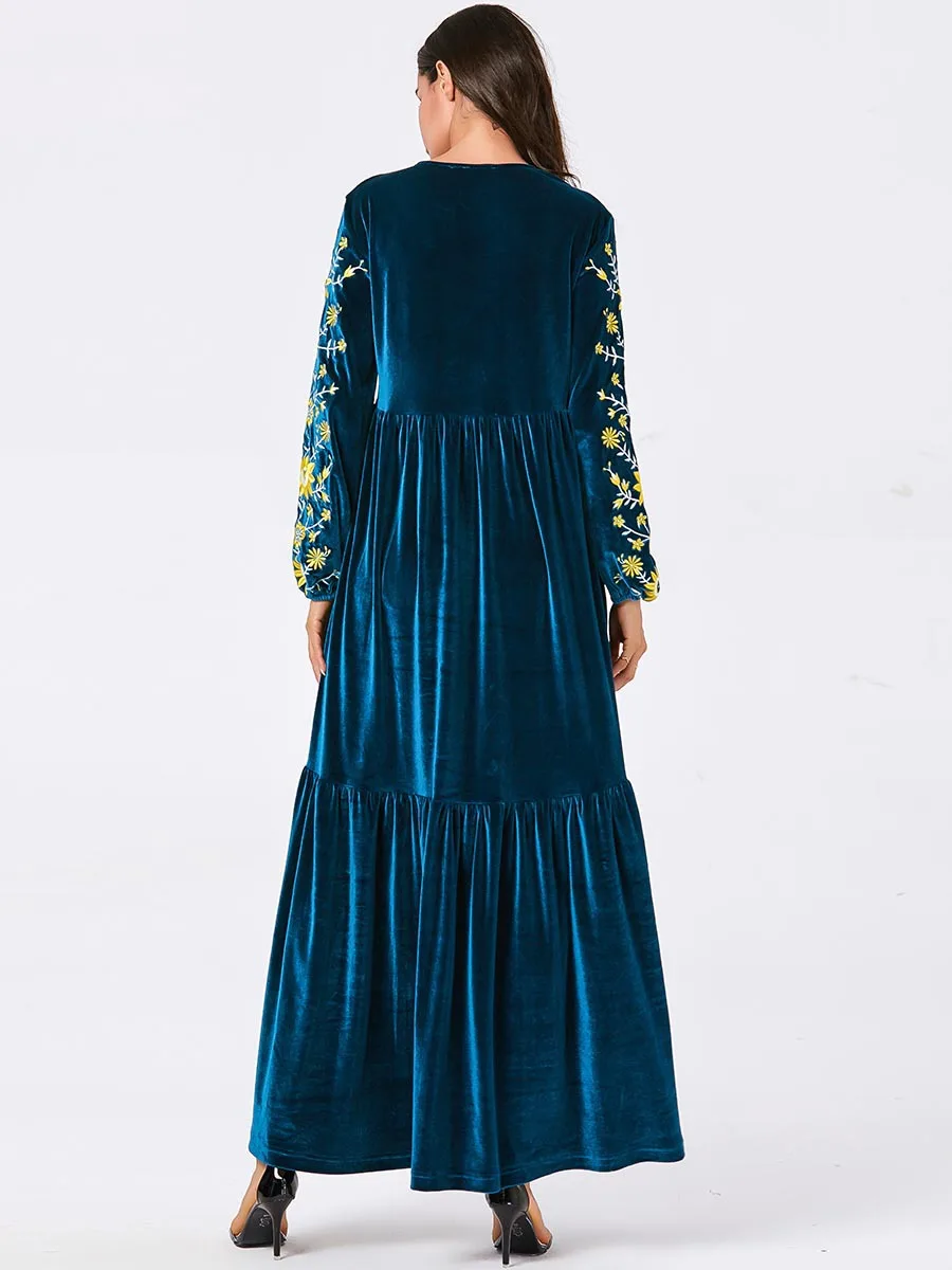 Мусульманское платье мусульманская одежда удобная модная женская большого