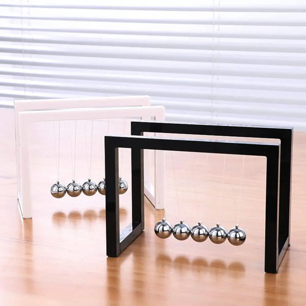 

Newtons Cradle Pendulum Balance Ball Physical Experiment Educational Toy Gift