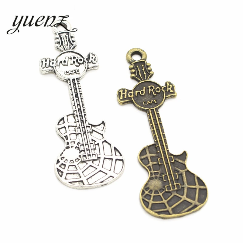 Подвески YuenZ 3 шт. паутина гитара тибетские серебряные Бронзовые антикварные