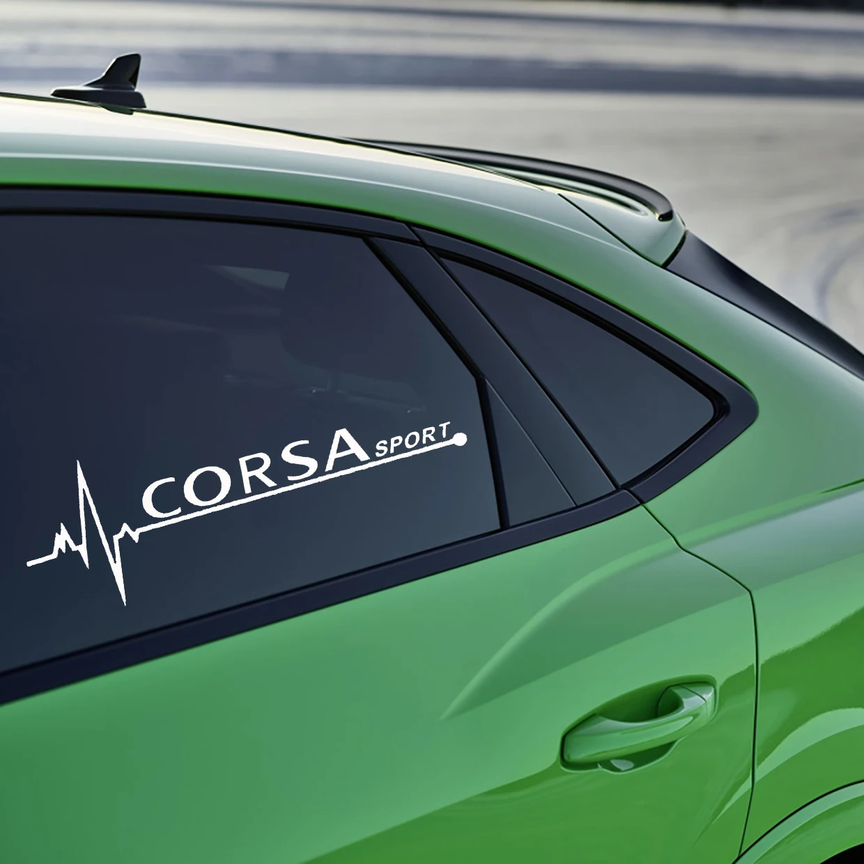 2 шт. автомобильный боковой корпус наклейки самоклеющиеся Переводные на окно для