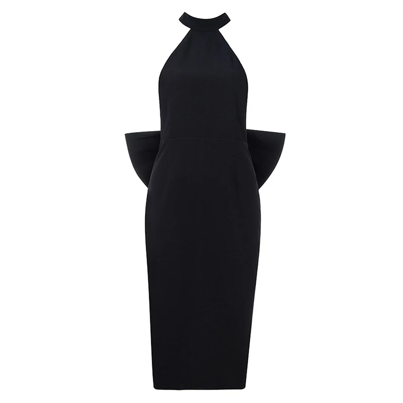 Женское Бандажное платье Русалка Beateen вечернее на тонких бретельках с открытой