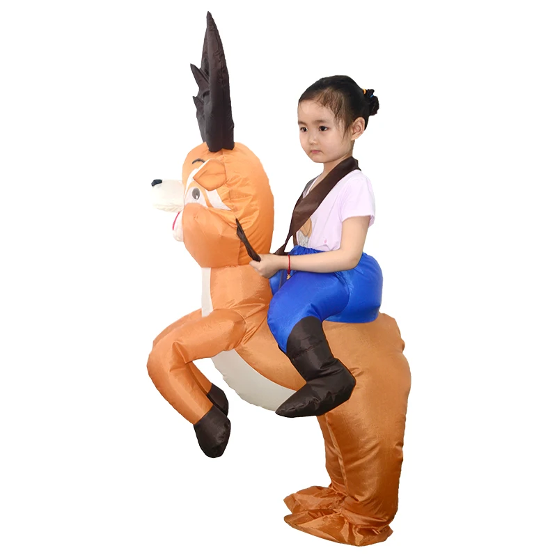 Надувной костюм Лося костюмы общественного питания вечерние на Хэллоуин для