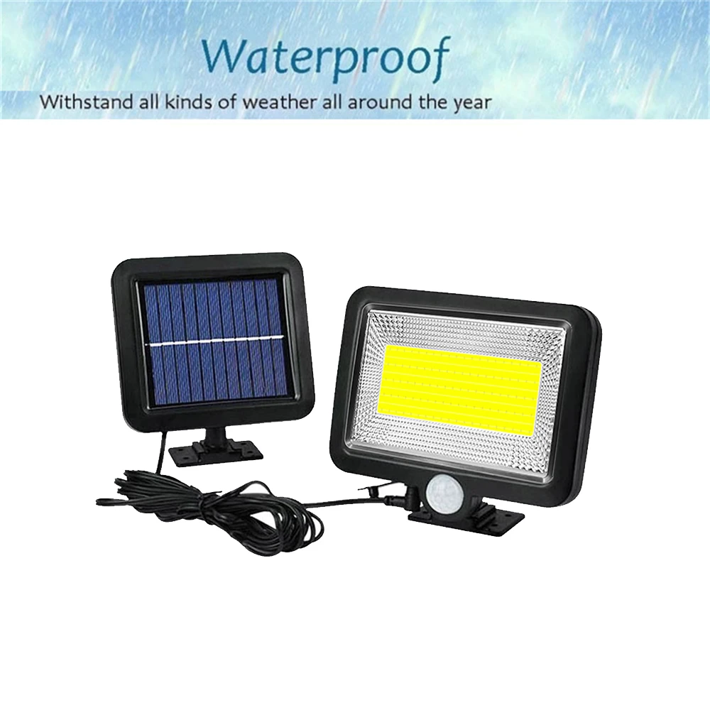 Наружное освещение светодиодный прожектор с пассивным ИК датчиком движения