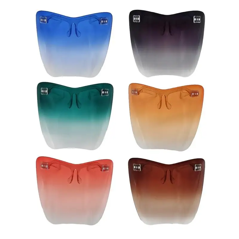 Очки Прозрачная защитная маска на все лицо защитные маски против слюны защита от