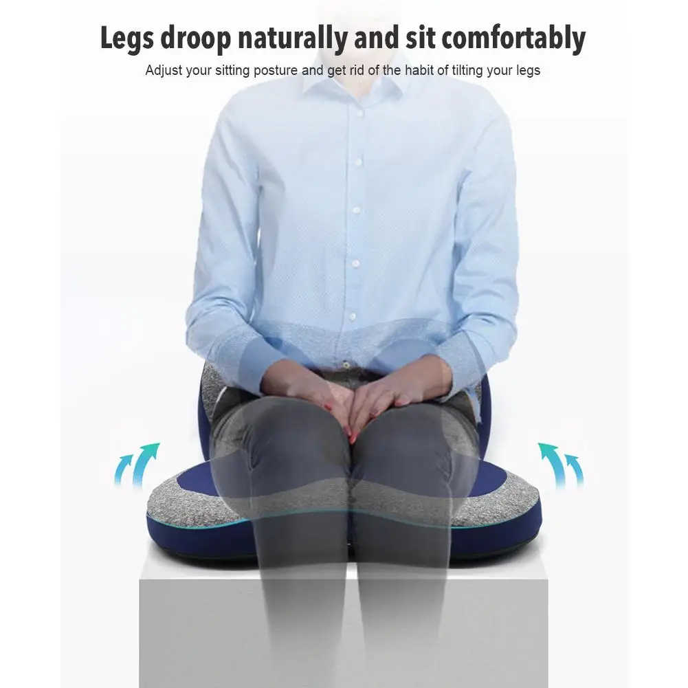 

Chair Seat Cushion Skin-friendly memory Foam Cushion Breathable Lumbar Support Seat Pad for Home Office