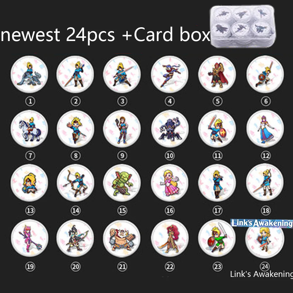 Zelda Дыхание для диких карт amiibo zelda ссылка Пробуждение молодой ссылка NFC карта ntag215 Diablo Splatoon 2 Super Odyssey