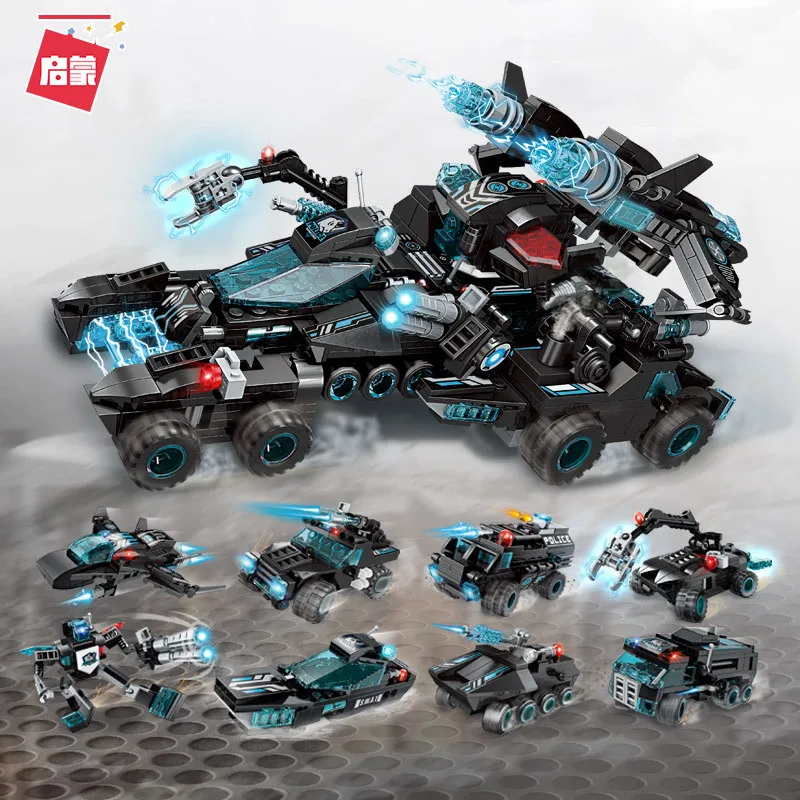 8 в 1 Детский конструктор Легенда о колесе | Игрушки и хобби