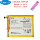 Новый оригинальный 2500mAh Li3825T43P3h736037 мобильный телефон аккумулятор для ZTE Blade A2 BV0720 V7 Lite Dual SIM Small Fresh 4 5 V0840