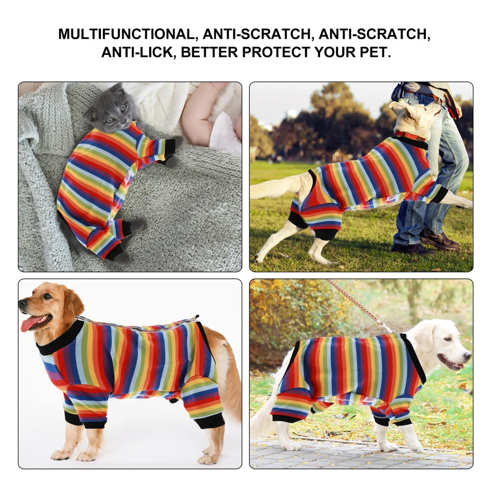 

Breathable Cotton Dog Anti-licking Surgery Suit Pet Recovery Clothes Pet Suit