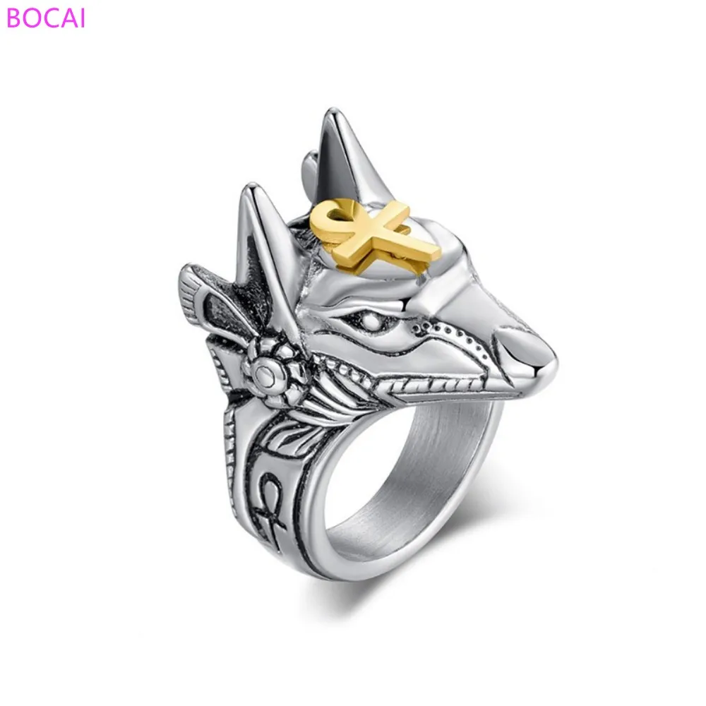 Кольца из нержавеющей стали BOCAI для мужчин и женщин многофункциональные кольца с