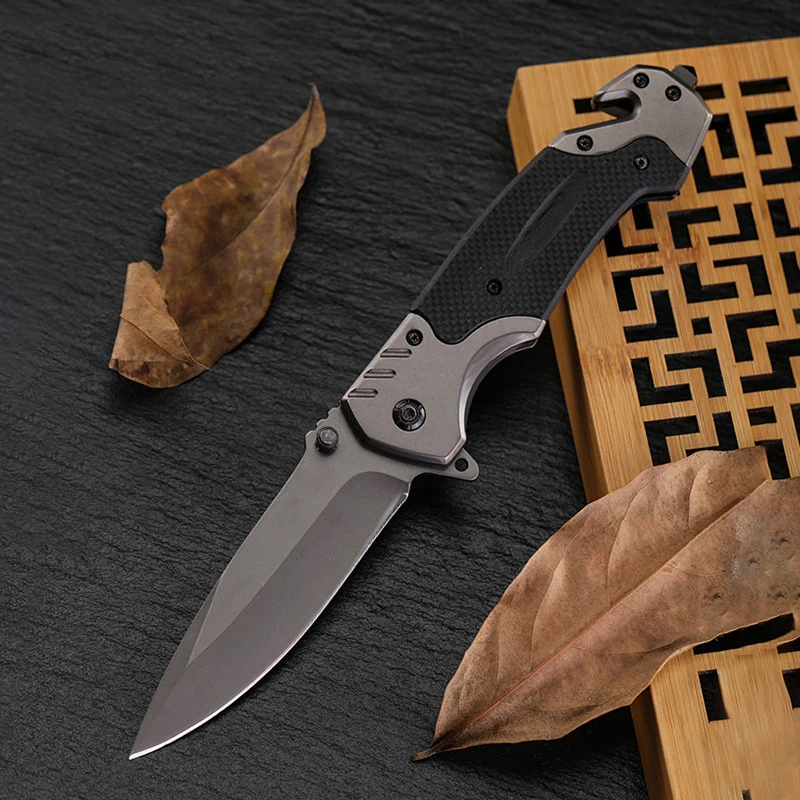 

high quality damascus 9CR18 tactical outdoor folding knife survival combat pocket knife VG10 handle EDC hunting folding knives