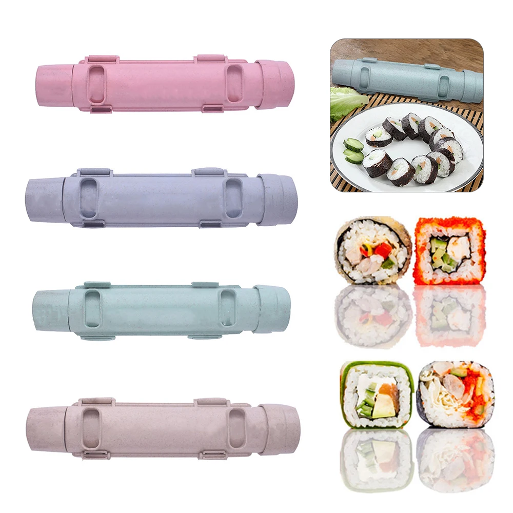 

Кухонный гаджет, роллер для суши, японская форма для риса, Базука для суши, инструмент для перекатки овощей, мяса, сделай сам, машина для приг...