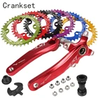 Полая интегрированная кривошипа для горного велосипеда IXF, модифицированный одинарный диск 104BCD 32 34 36 38 40 42T, Кривошип, нижний кронштейн