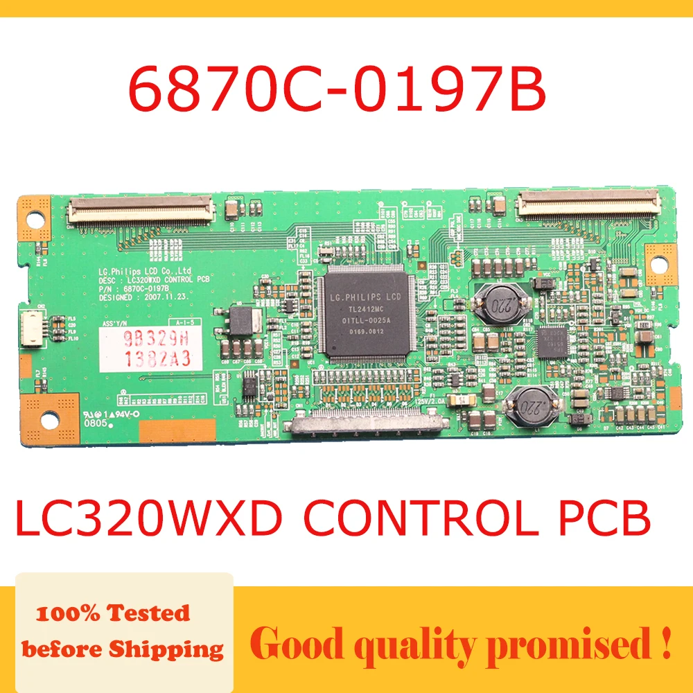 6870C-0197B lc320wx плата управления печатной платой T-CON 6870C 0197B TV Logic 6870c0197b lg lcd tv t con Board |