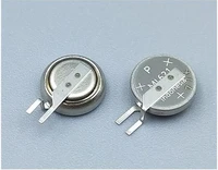 4pcslot panasonic ml621sdn 3v battery with soldering feet button ml621 rechargeable coin batteries cell