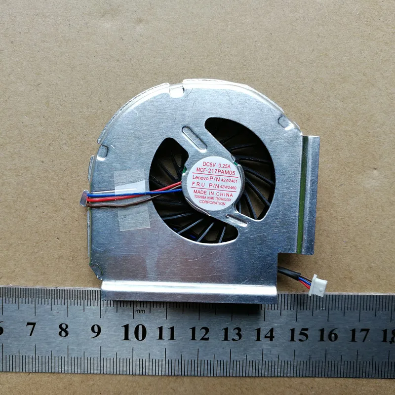 Новый вентилятор охлаждения процессора ноутбука для IBM T61 T61p MCF217PAM05 42W2461 42W2460 |