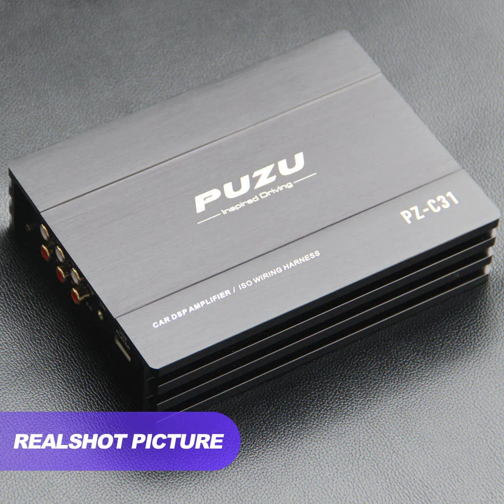 Автомобильный аудио усилитель Puzu DSP Новое поступление 4X150W цифровая обработка