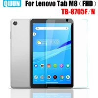 tablet glass for lenovo m8 fhd gen 2 8 0 2019 tempered film screen protector hardening scratch proof ultra clear for tb 8705f n