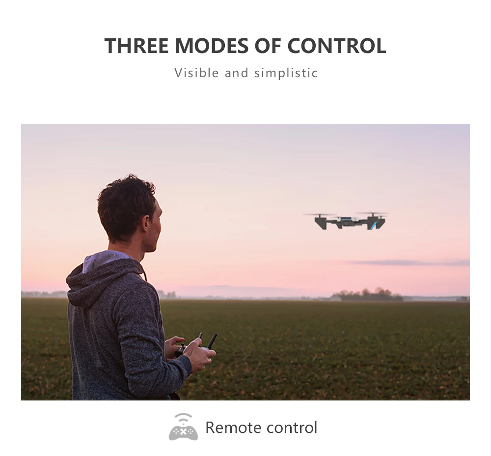 Mini Folding Unmanned Aerial Vehicle WIFI Drone With Camera HD 4K/1080P/720P FPV RTF Remote Control Helicopter RC Quadcopter Toy