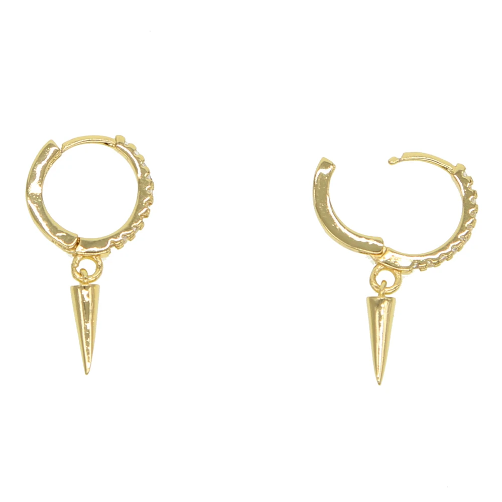 Новый Круглый Кулон покрытый с конус золото Цвет очаровательные женские модные