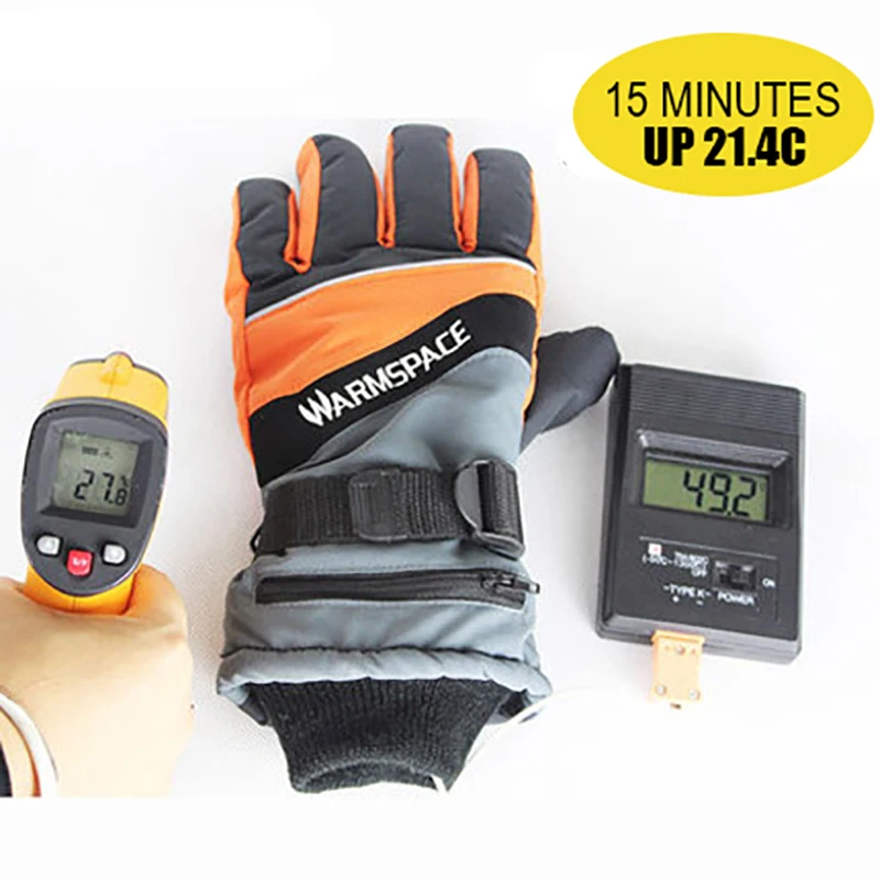 Водонепроницаемые перчатки Morcycle с подогревом и электрическим закрытыми