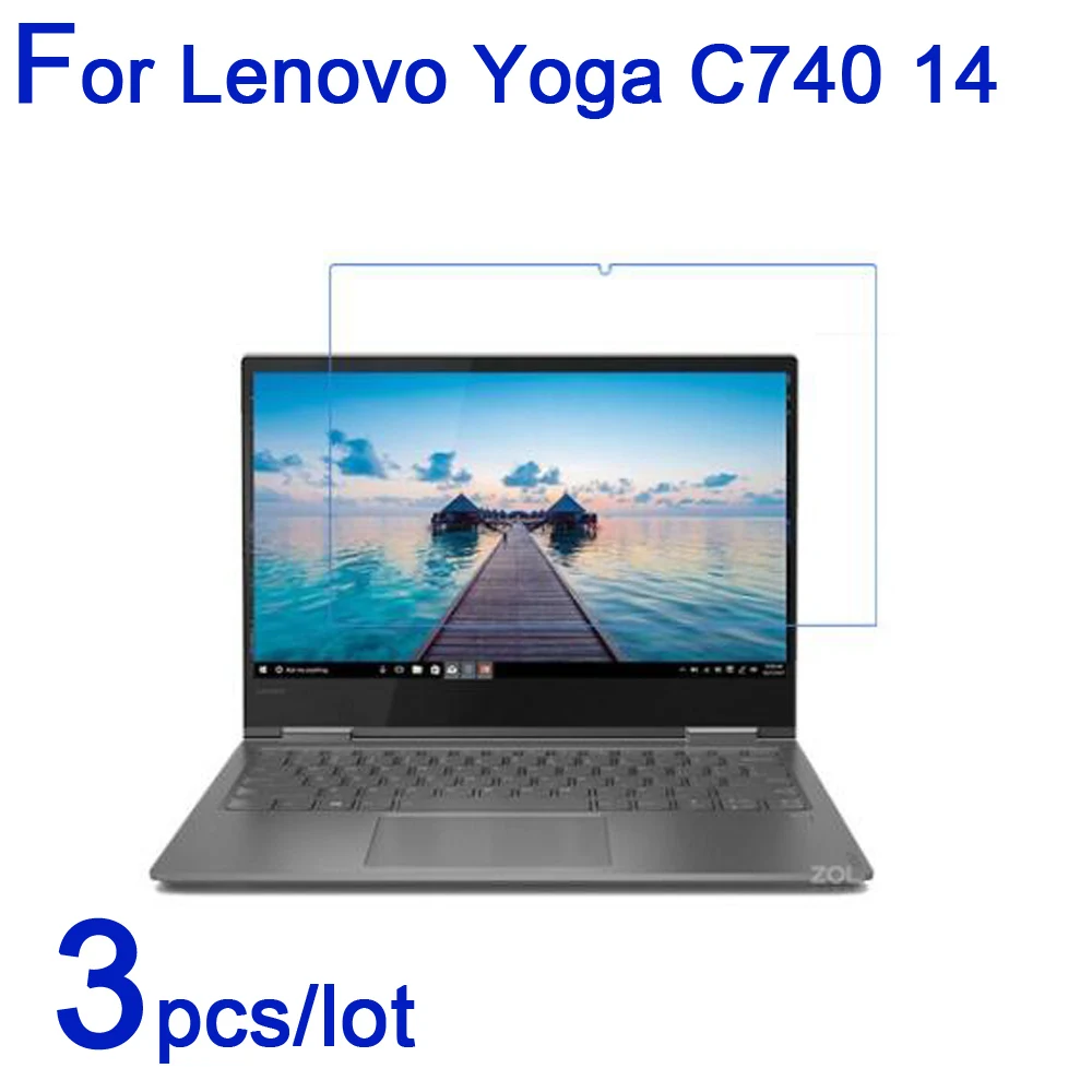 3 шт./лот для Lenovo YOGA C740 C940 14 дюймовые Защитные пленки экрана планшета мягкая