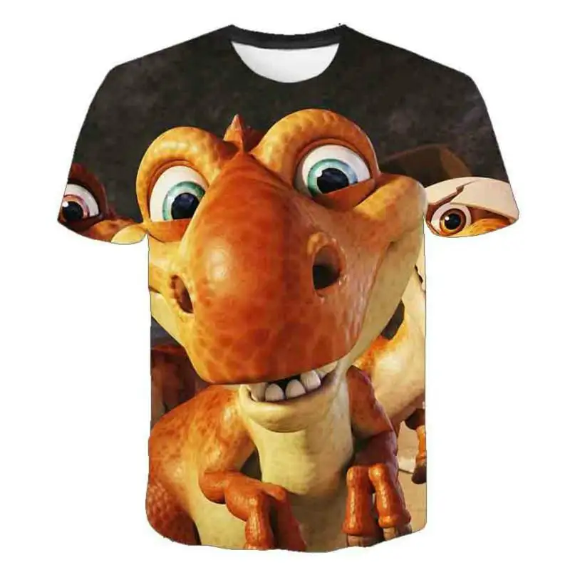 

Summer tee-tops Clothing New Children T-shirt animal dinosaur 3D Boys/girl T-shirt Kids Short Sleeve T-shirts Casual Baby Tops