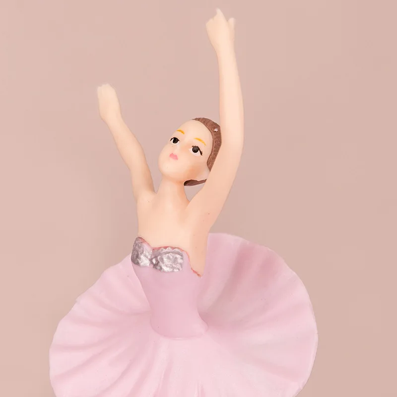 Home Showcase Decor 3pcs/set Elegant Dancing Ballet Girls Figure Toys Decoration Cake Topper Wedding Bride and Groom Cartoon toy | Дом и сад