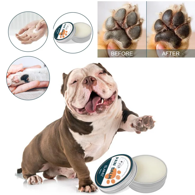

Pet Paw Cream for Cats and Dogs Paw Cleansing Dry and Cracked Foot Pad Care Foot Cream