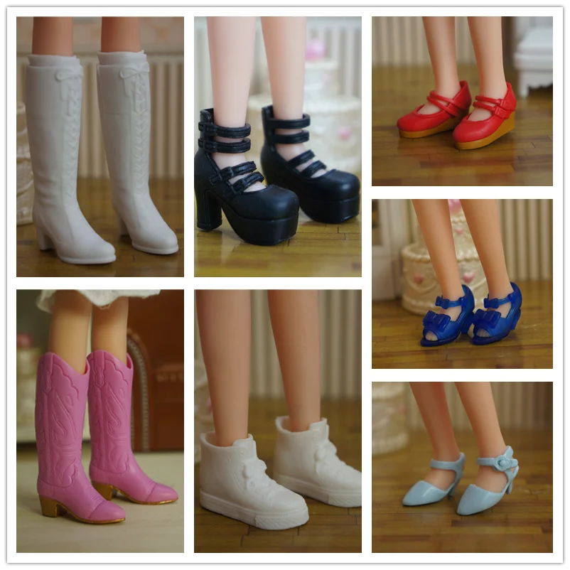 Туфли кукла Ликка туфли для кукол 6 дюймов AZONE14 кукольные на плоской подошве
