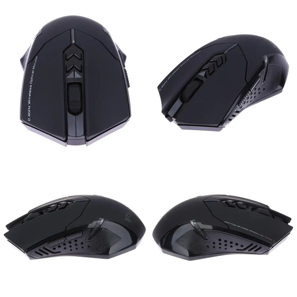 Беспроводная игровая мышь ET X 08 2000DPI регулируемая 2 4G профессиональная геймерская