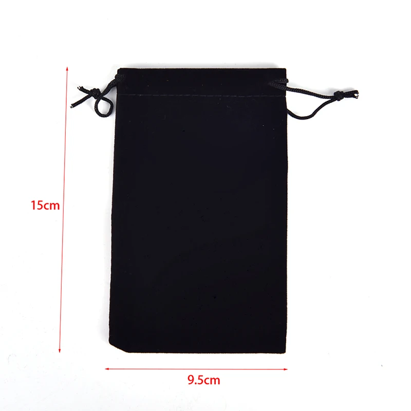 

5pcs/lot 15cm X 9.5cm Drawstring Velvet Bags & Pouches Jewelry Bags Gift Packaging Bag Wholesale