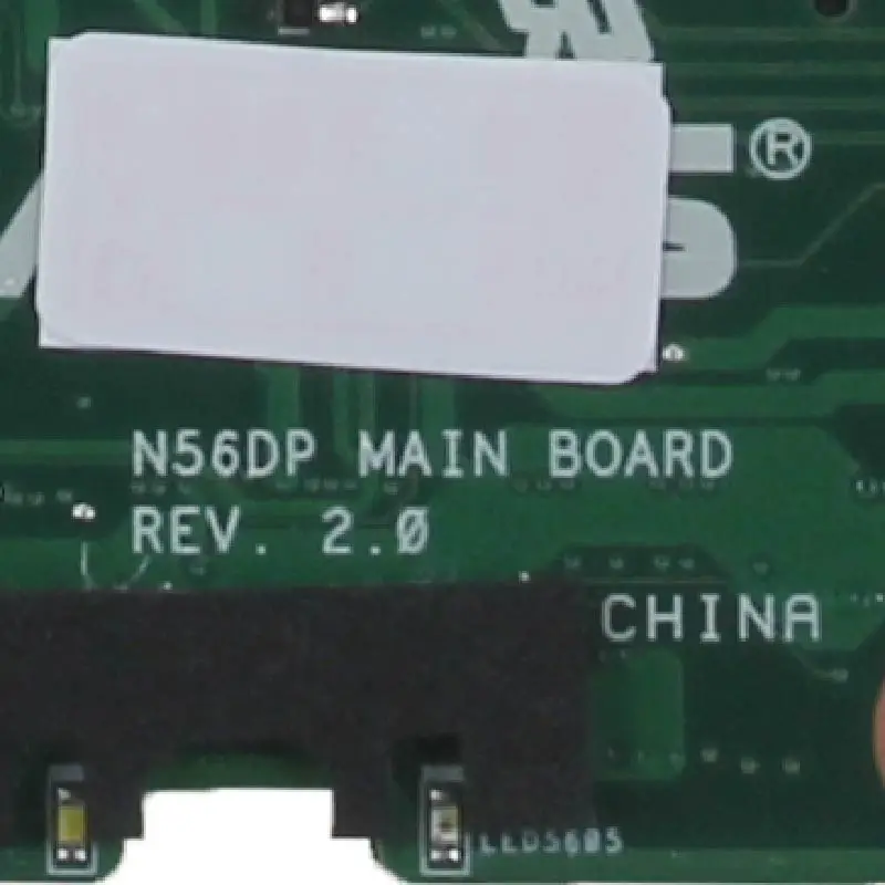 Материнская плата N56DP для ноутбука ASUS N56D HD7730 2 Гб материнская REV: 0 216 0834065