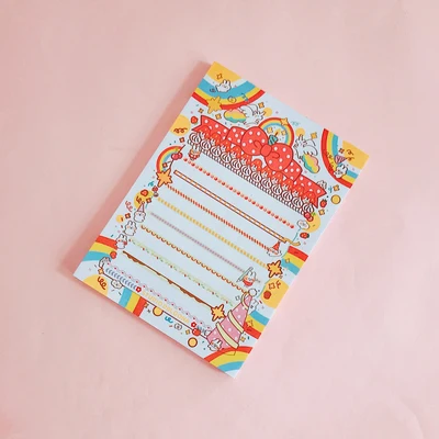 F 80 листов Kawaii хлеб кролик дневник-блокнот для заметок DIY планировщик блокнот милый канцелярский школьный офисный поставка Детский подарок - Цвет: F