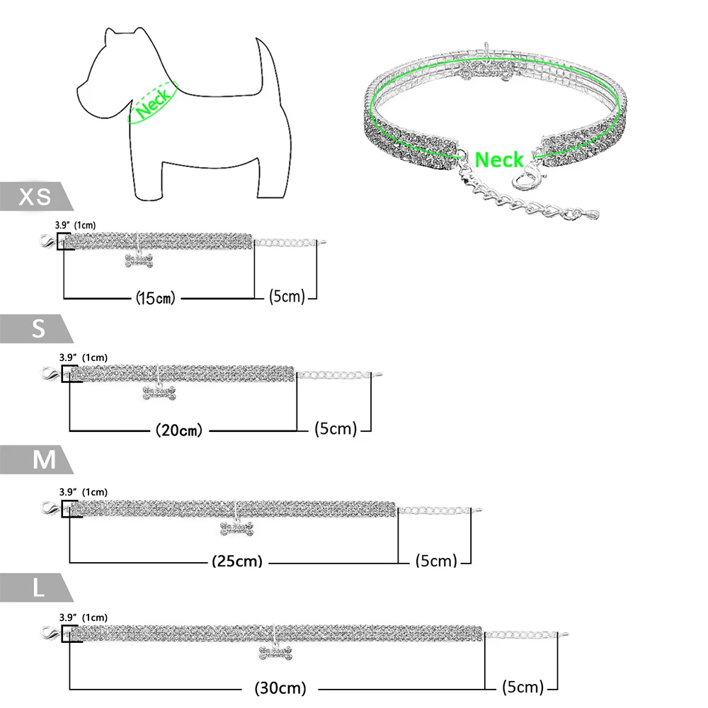 Ошейник для собак жемчужные стразы ожерелье маленьких кошек ошейник собаки